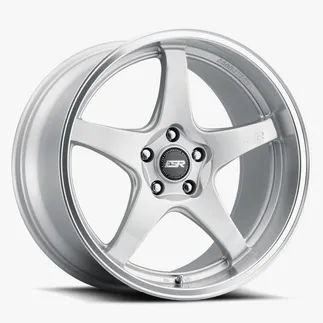 ESR APX5 18x10.5 ET BLANK (BLANK / 67.1) - Hyper Silver Machine Lip